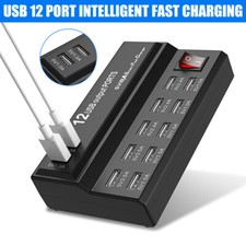 12 Port AC Adapter Multi Port
