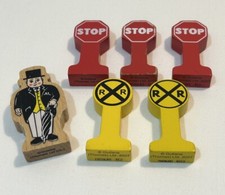 Wooden Fat Controller Figure