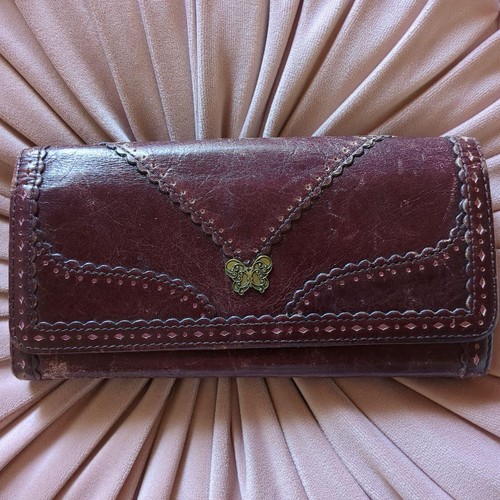 Anna sui burgundy - burgundy, long
