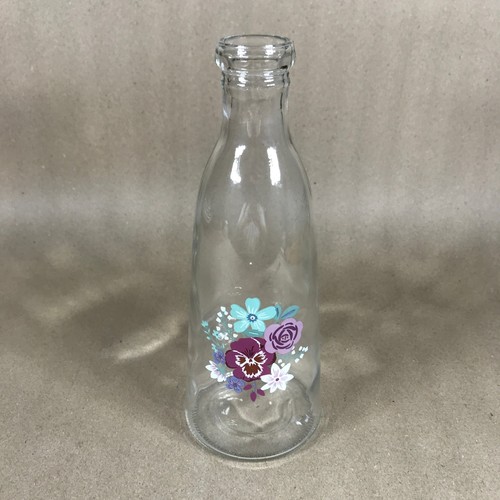 Floral printed glass - floral,