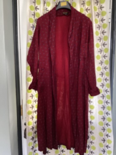 Vintage tootal burgundy blue - tootal,