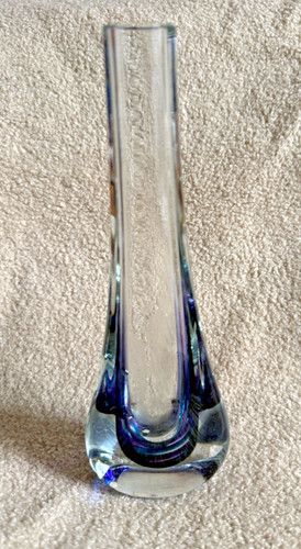 Art glass bud flower - flower, vase