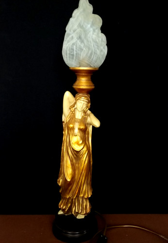 Elegant art deco - style, figural