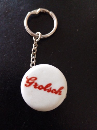 Grolsch beer keyring - grolsch,
