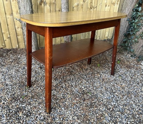 Vintage teak coffee table mid - vintage,