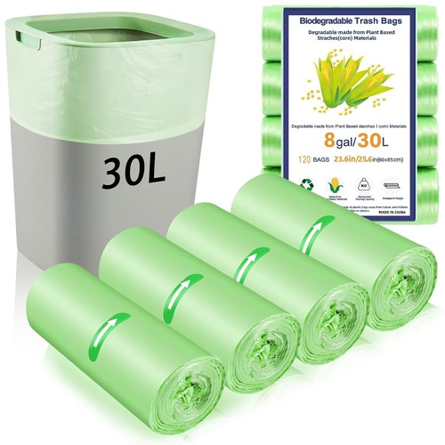 120 30liter bin bags 6 - 23.6, *