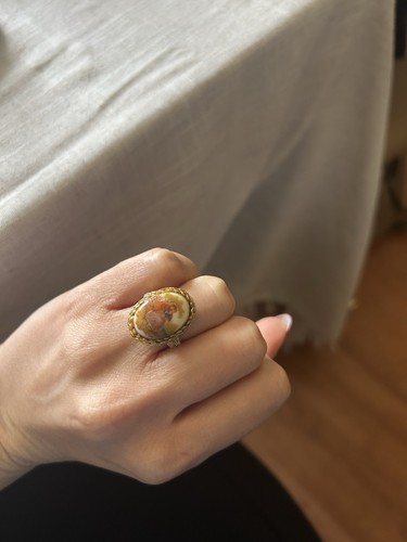 Unique vintage cameo - , ring