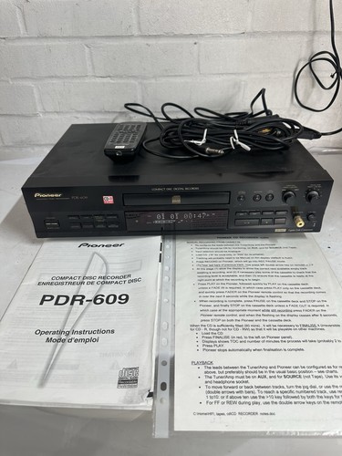 Pioneer pdr 609 digital - pioneer,