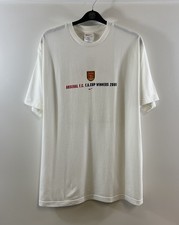 Arsenal Player Issue FA Cup 2001 Football Shirt 2000/01 Adults XL Nike H643