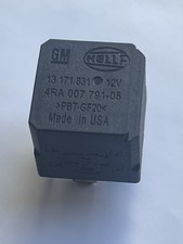 *GENUINE* GM VAUXHALL 4 BLADE TERMINAL 12V HELLA RELAY BLACK 4RA 007 791-05 USA