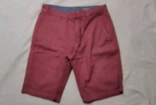 F&F (Tesco) Dusky Peach Chino Shorts, 30 Waist, Excellent Condition