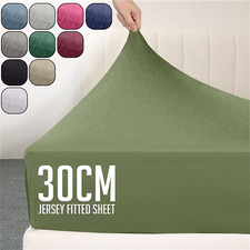 Cotton Jersey Fitted Sheet