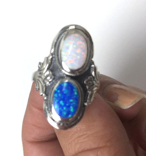 Navajo hand crafted sterling - hand,