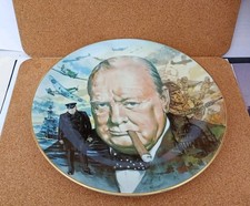 Sir Winston Churchill “Their Finest Hour” Hamilton Collection Collector Plate