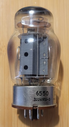 Tung sol 6550 tube tested - tung-sol,