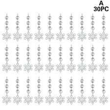 30PCS Christmas Crystal
