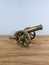 Vintage Large Brass Cannon