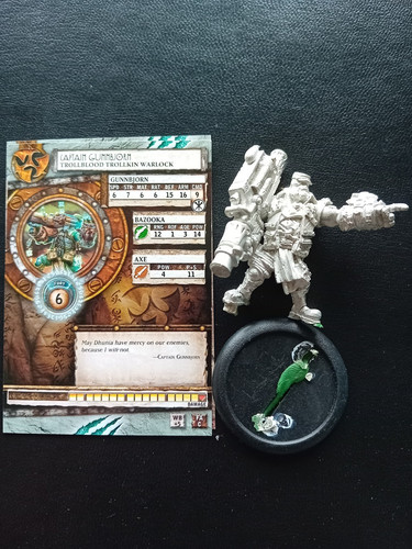 Trollbloods captain gunnbjorn - trollbloods,