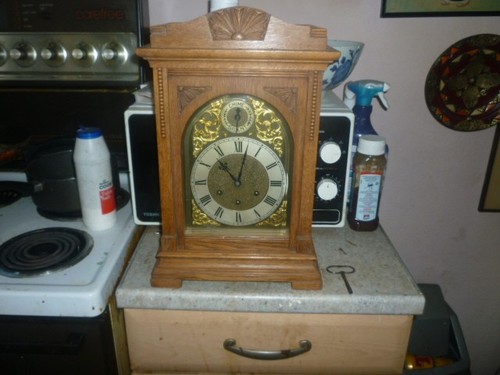 Heavy antique oak cased - cased, gustav