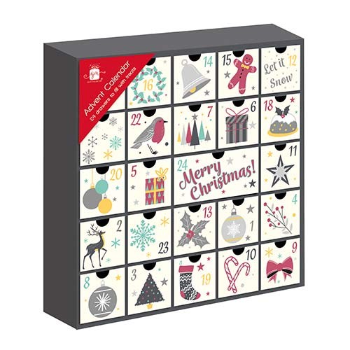 Grey cream festive themed - cream,