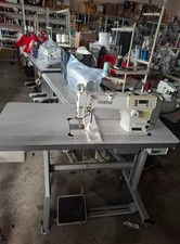 SERVICED JAPANESE BROTHER PROGRAMMABLE S7000DD LOCKSTITCH UBT SEWING MACHINE