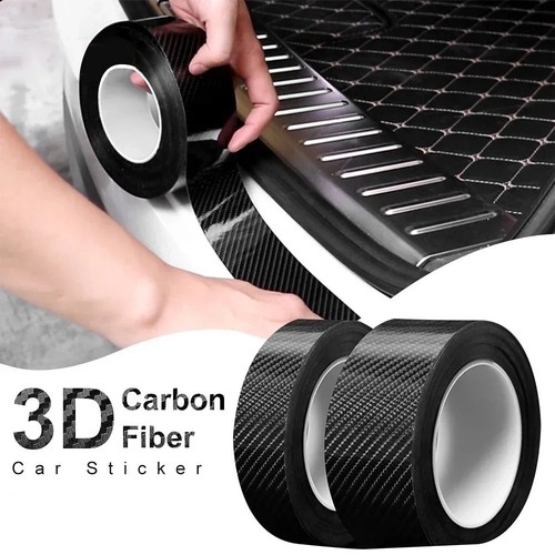 Carbon fiber car sticker - fiber,
