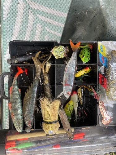 Fishing stuff job lot - fishing,