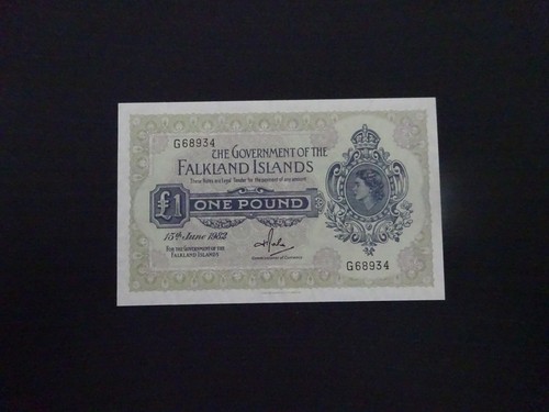 1982 falklands islands 1 - 1982, £1