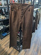 Levi's 507 Jeans 30" Waist X 34" Leg Great Looking Brown Distressed Looking 