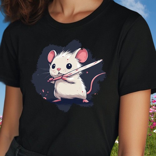 Women psycho rat - women's, motif