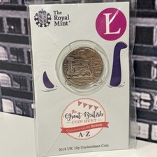 2018 10p Letter Coin L Loch