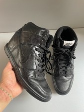 womens Nike Dunk Sky Hi black