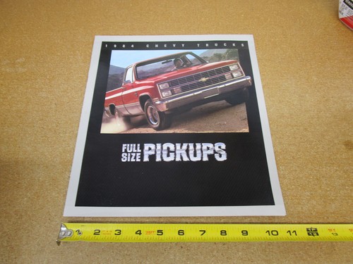 1984 chevrolet pickup - 1984,