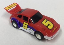 Vintage Formula Tyco Porsche 911 930 Slant nose #5 1/87 1/64 HO Scale Slot Car