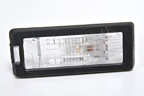 Rear license plate - license, light
