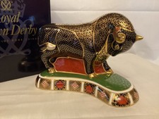 Royal Crown Derby Bull