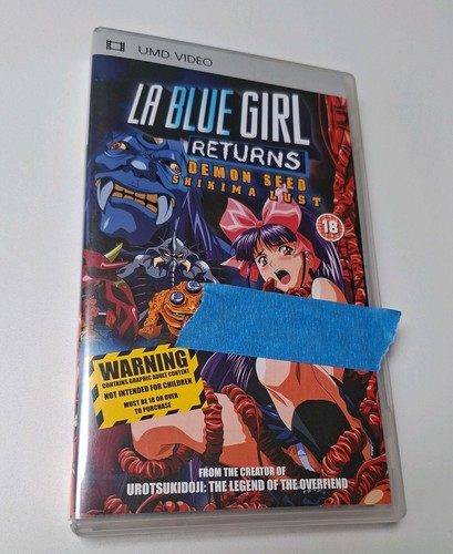 Blue girl returns demon - la,