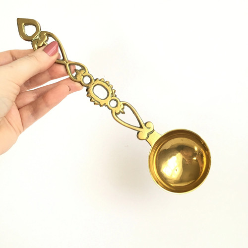 Vintage brass welsh love - brass,