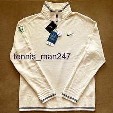 Nike Roger Federer RF 2012 Wimbledon Sweater Jacket Vapor Rafa Nadal