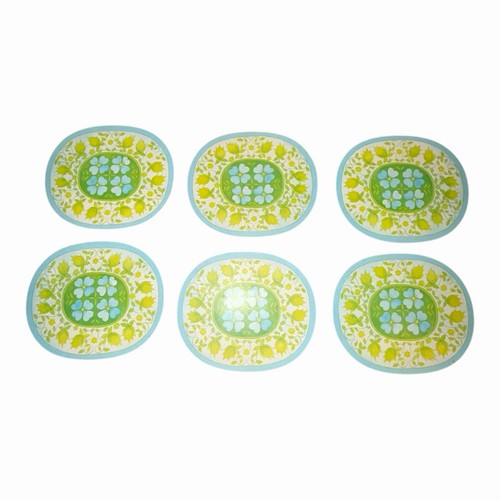 Vintage set placemats - of, 6