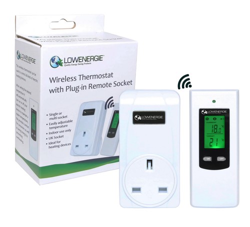 Plug cooling thermostat - plug, in