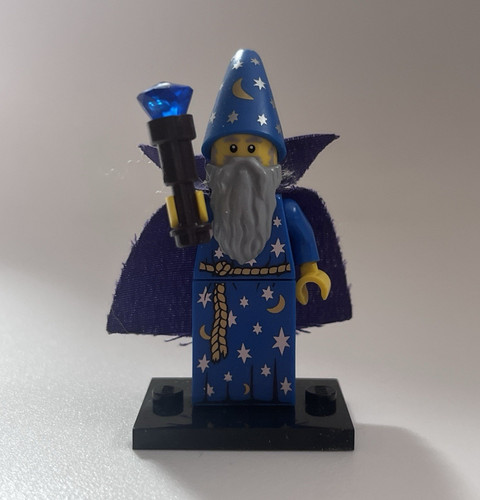 Lego wizard minifigure - lego,