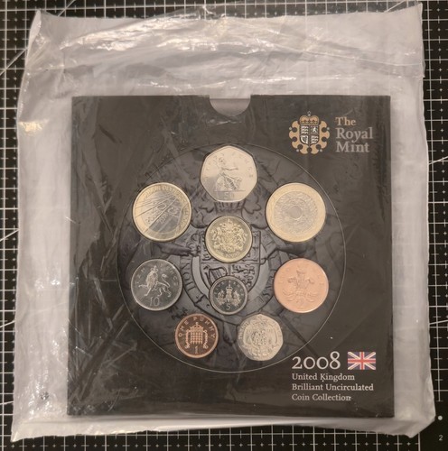 2008 royal mint - annual, coin