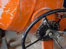 Belle 140 Site Cement Mixer 240v, Works Well With Clean Drum