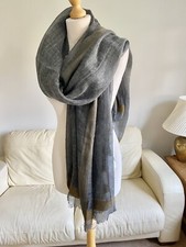 Zara Grey Wool Blend Linen