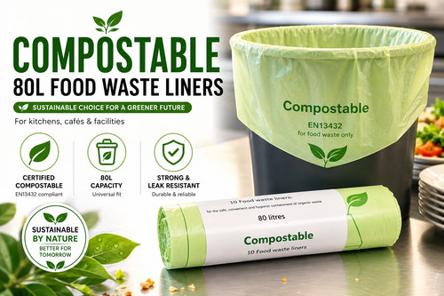 80l recycling food waste - food,