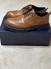 Ben Sherman Monday Brogues Tan