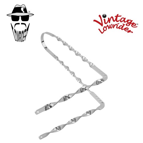 Chrome lowrider bicycle - chrome, flat