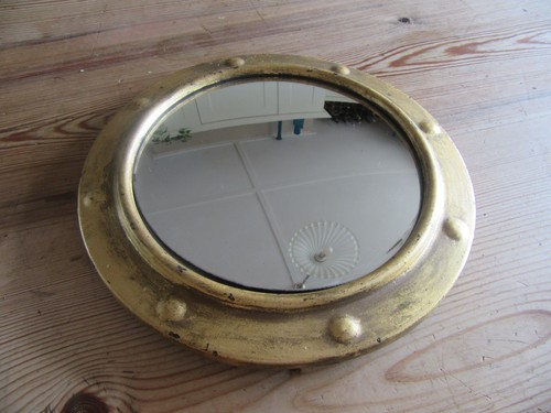 Vintage mirror ship port hole - port,