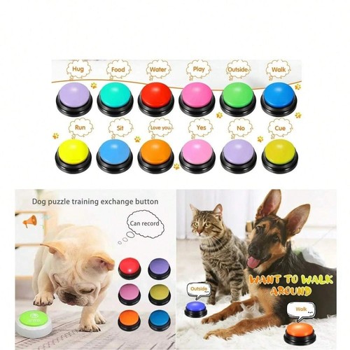 Dog button for communication - dog,